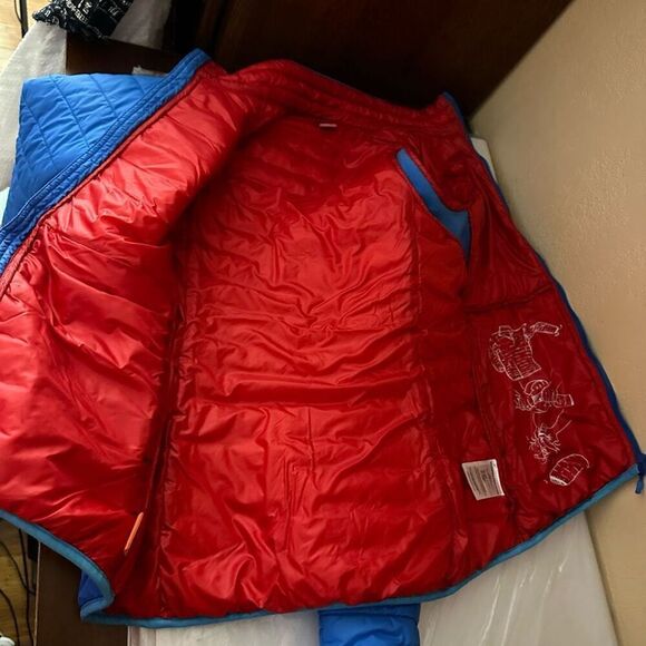 Haglofs Silversea Insulated Down Quilted Blue Puffer Jacket Size Small - Picture 5 of 11